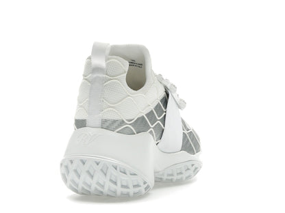 Roger Vivier Viv' Run Fabric Silver Crystal Buckle (Women's)