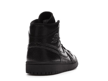 Jordan 1 Mid Black Snakeskin (Women's)
