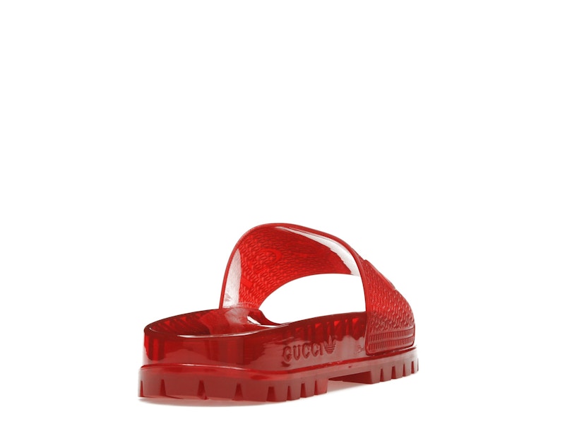 adidas x Gucci Adilette Slide Red
