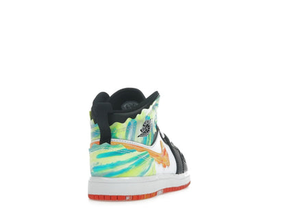 Jordan 1 Mid SE Wavy (PS)