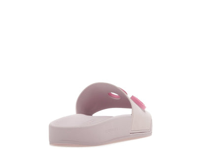 Burberry Logo Graphic Rubber Slide Pale Candy Pink (Women's)