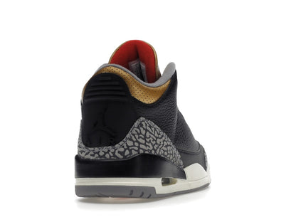 Jordan 3 Retro Black Cement Gold (Women's)