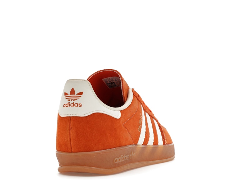 adidas Gazelle Indoor Orange Off White Gold Metallic