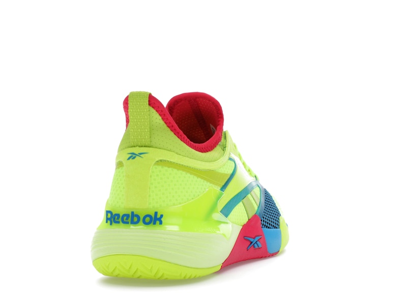 Reebok Nano Court Digital Lime Aqua Bold Pink