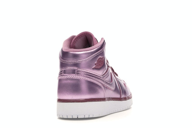 Jordan 1 Mid Pink Rise (GS)