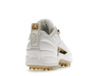 Jordan 12 Golf Metallic Gold