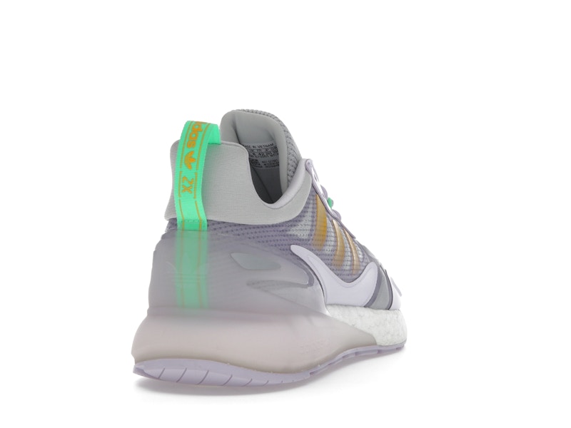 adidas ZX 2K Boost 2.0 Purple Tint Semi Solar Gold Matte Silver (Women's)
