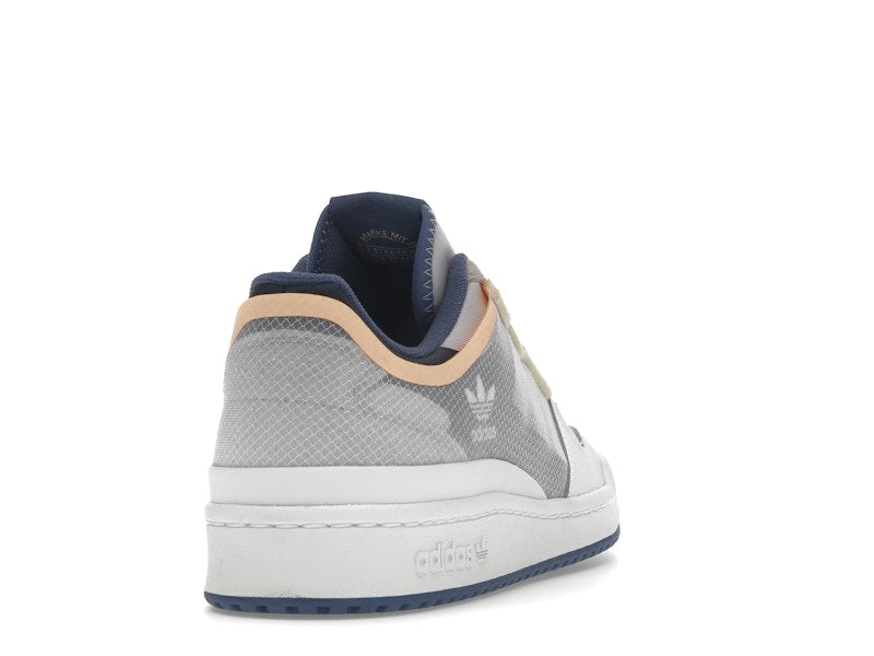 adidas Forum Low TT Cloud White Acid Orange Crew Blue