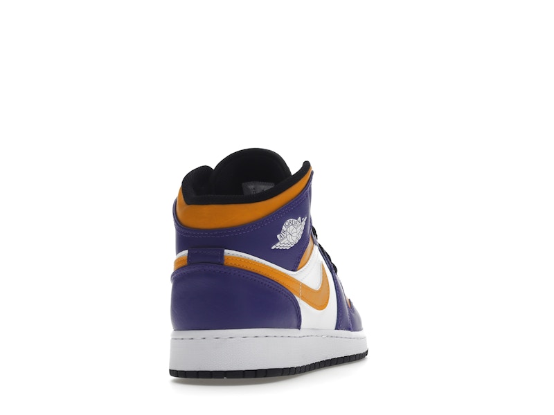 Jordan 1 Mid Lakers (2022) (GS)