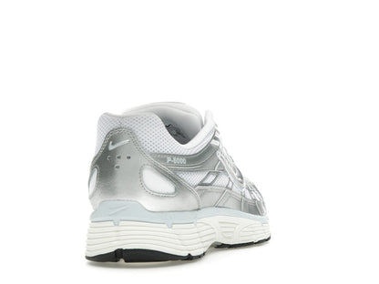 Nike P-6000 White Blue Tint Sail Metallic Silver (Women's)