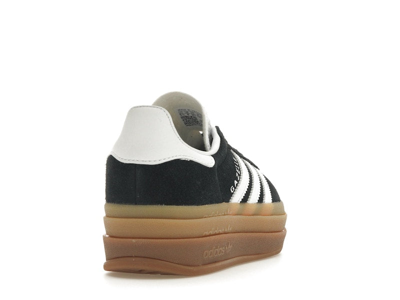 adidas Gazelle Bold Black White Gum (Women's)