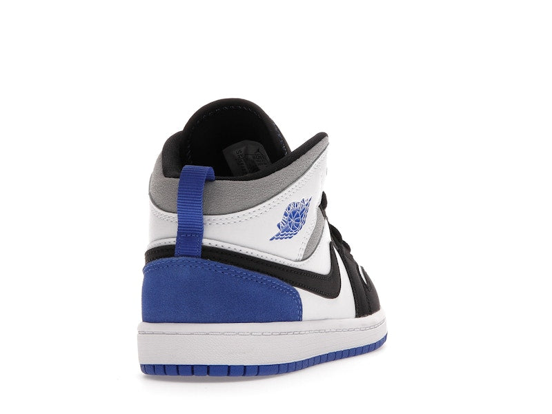 Jordan 1 Mid SE White Black Royal (PS)