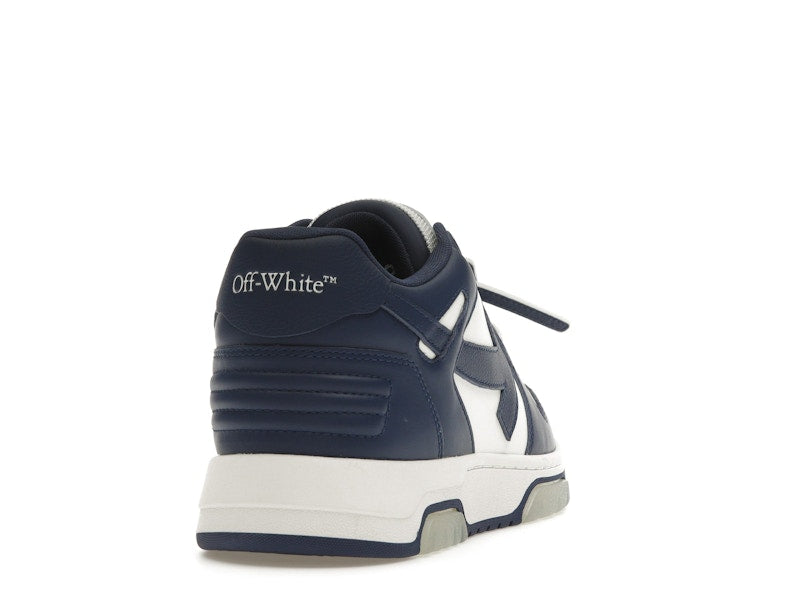 OFF-WHITE Out Of Office OOO Low Tops White Royal Blue