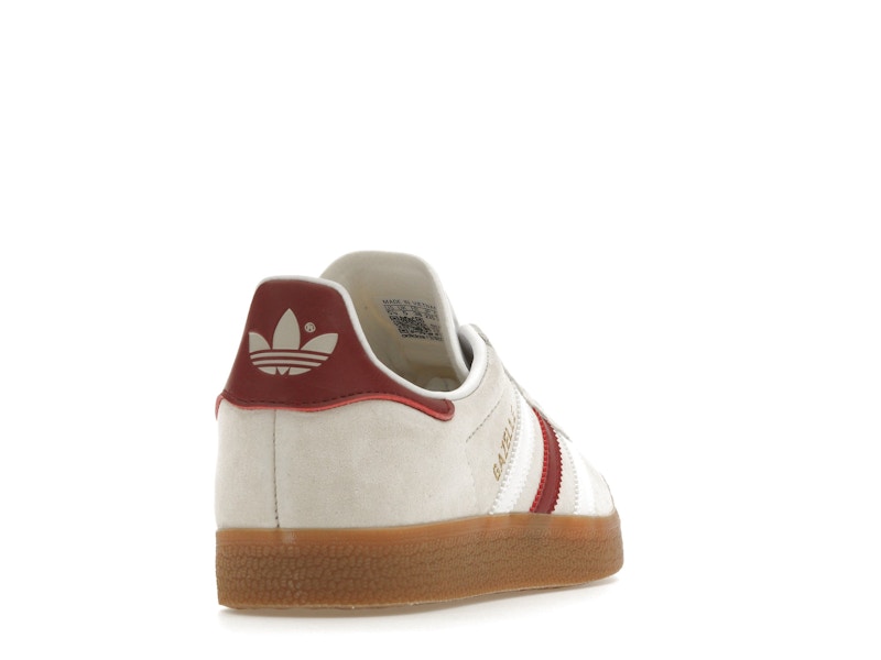 adidas Gazelle Aluminum Collegiate Burgundy