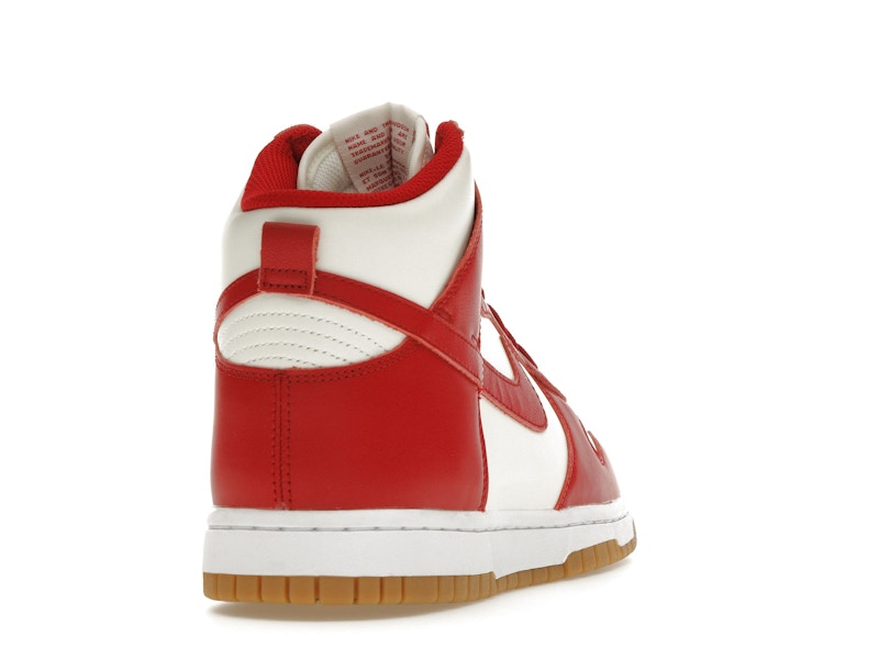 Nike Dunk High Sail Gym Red Gum (Women's)