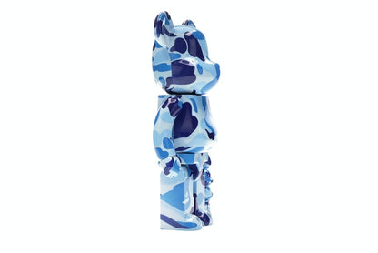 Bearbrick A Bathing Ape ABC Camo 100% & 400% Set Blue