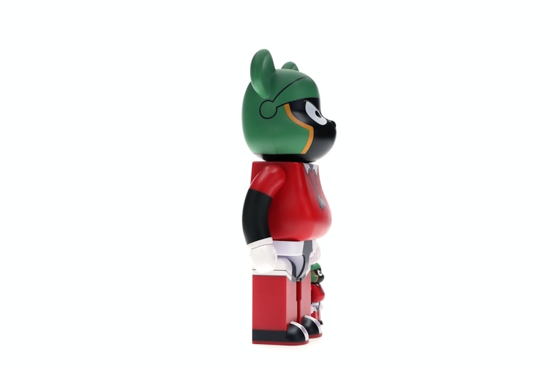 Bearbrick Marvin The Martian 100% & 400% Set Black/Red