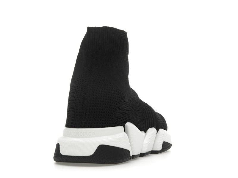Balenciaga Speed 2.0 Lace Up Black White