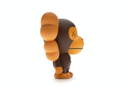 KAWS Bape Dissected Baby Milo Vinyl Figure Brown