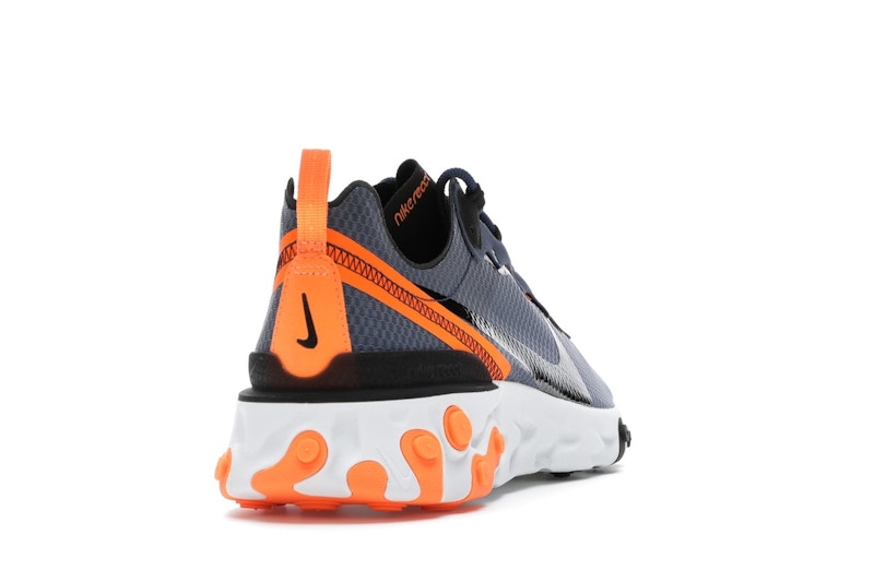 Nike React Element 55 SE Midnight Navy Total Orange