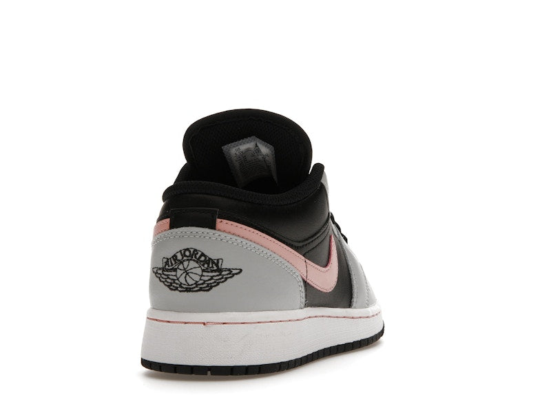 Jordan 1 Low Black Grey Pink (GS)