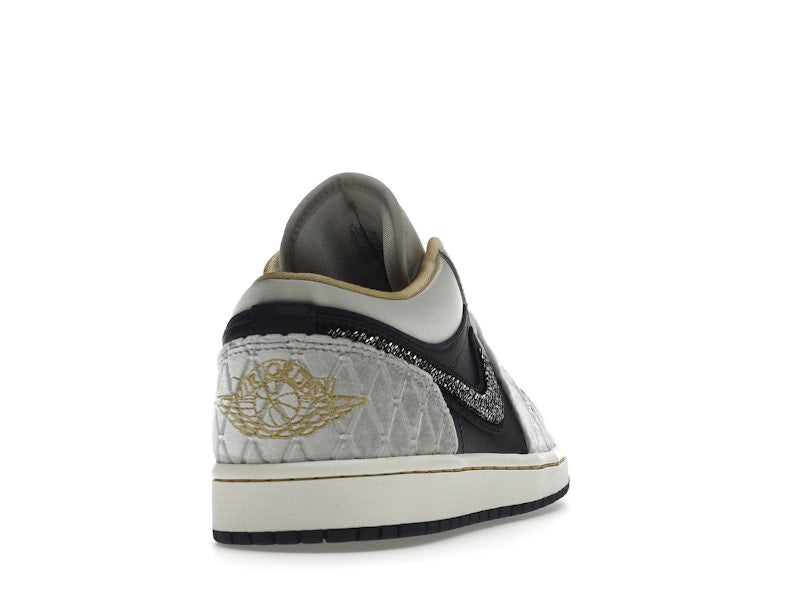 Jordan 1 Low Beaded Swoosh