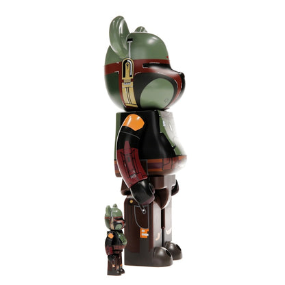 Bearbrick x Star Wars Boba Fett (Recovered Armor) 100% & 400% Set