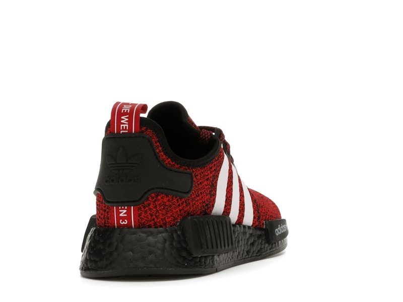 adidas NMD R1 Carbon Red White Black