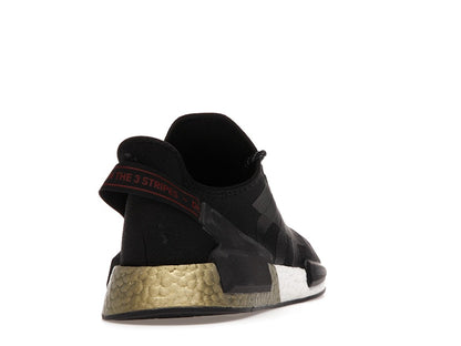 adidas NMD V2 Core Black Gold Metallic