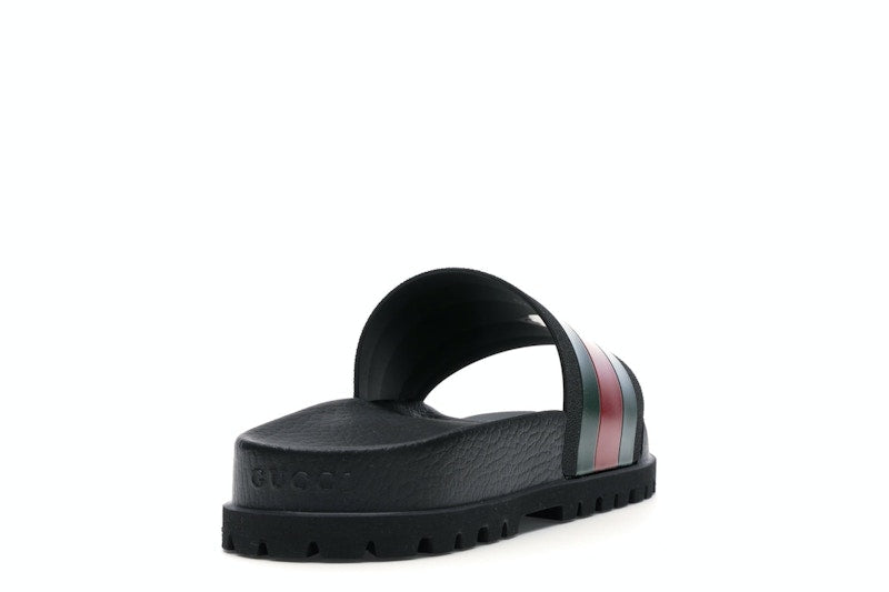 Gucci Web Slide Sandal Black