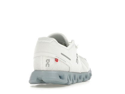 On Running Cloud 5 White Chambray (Women's)