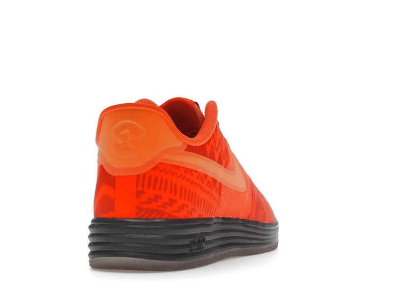 Nike Lunar Force 1 Fuse Bhm Sneaker Orange/Brown
