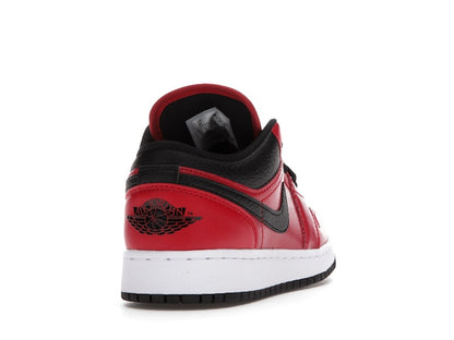Jordan 1 Low Gym Red Black Pebbled (GS)