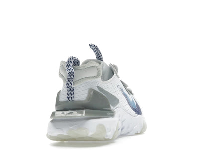 Nike React Vision White Double Blue Swoosh
