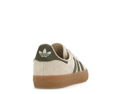 adidas Gazelle ADV Ecru Tint Focus Olive