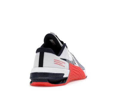 Nike Metcon 8 White Crimson Obsidian