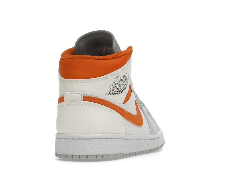 Jordan 1 Mid Starfish Pure Platinum
