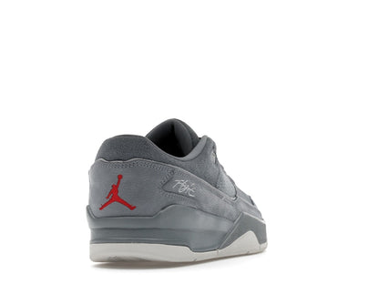 Jordan Flight Court Cool Grey Varsity Red