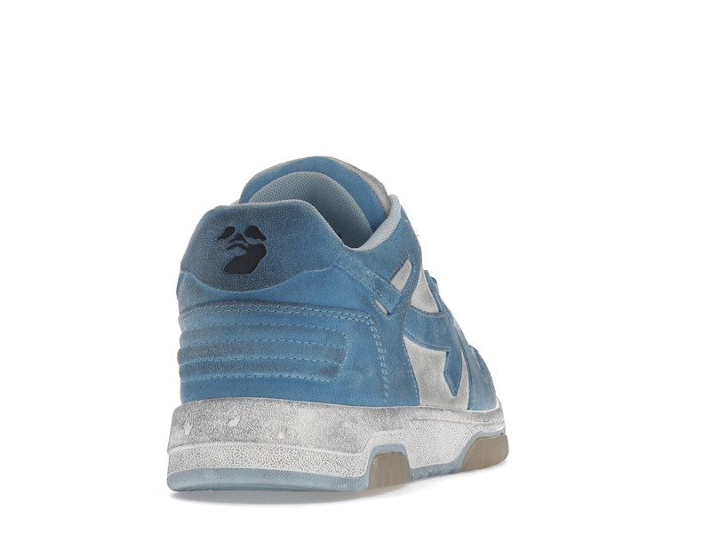 OFF-WHITE OOO Low Out Of Office Suede White Light Blue