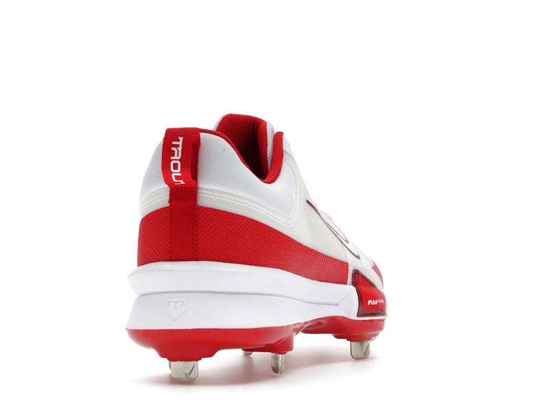 Nike Force Zoom Trout 9 Pro White Team Red University Red