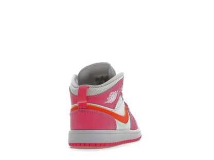 Jordan 1 Mid Pinksicle Safety Orange (PS)