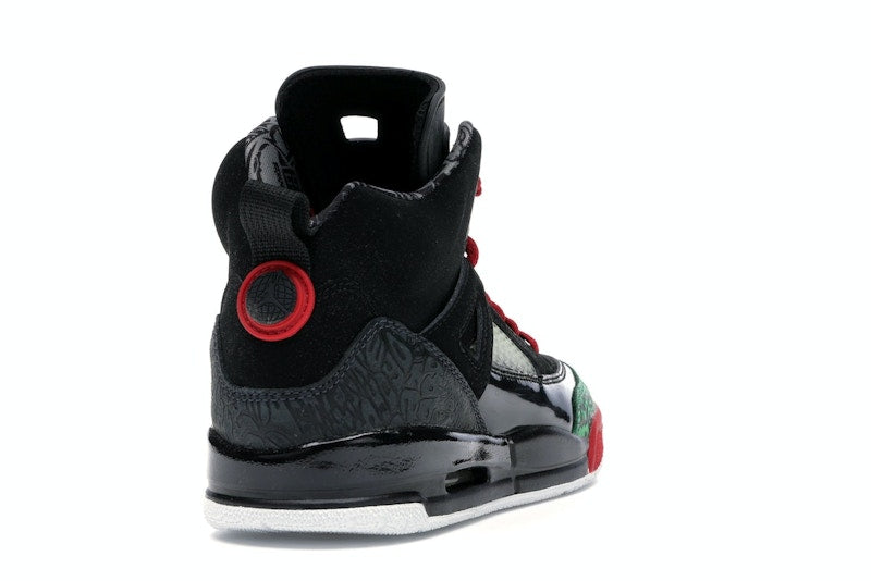 Jordan Spizike Black Varsity Red (2017) (GS)