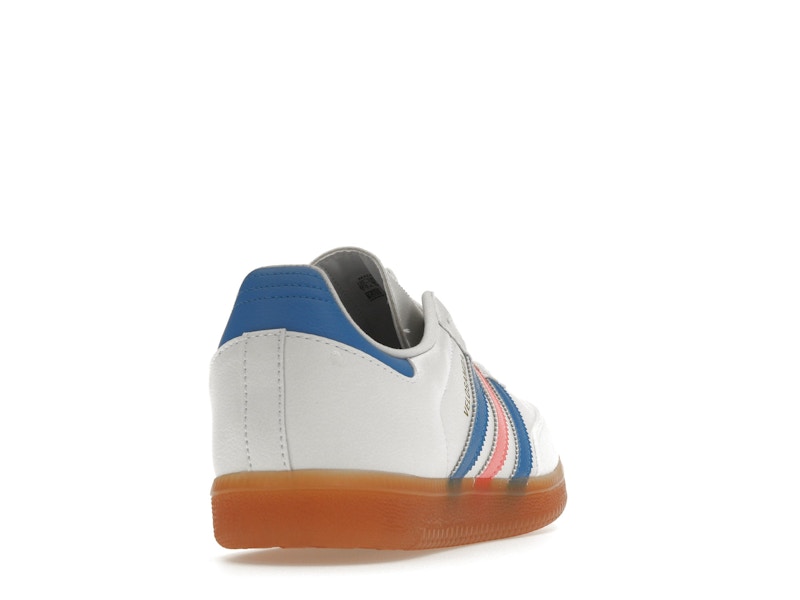 adidas Velosamba Vegan Cloud White Turbo Blue Rush