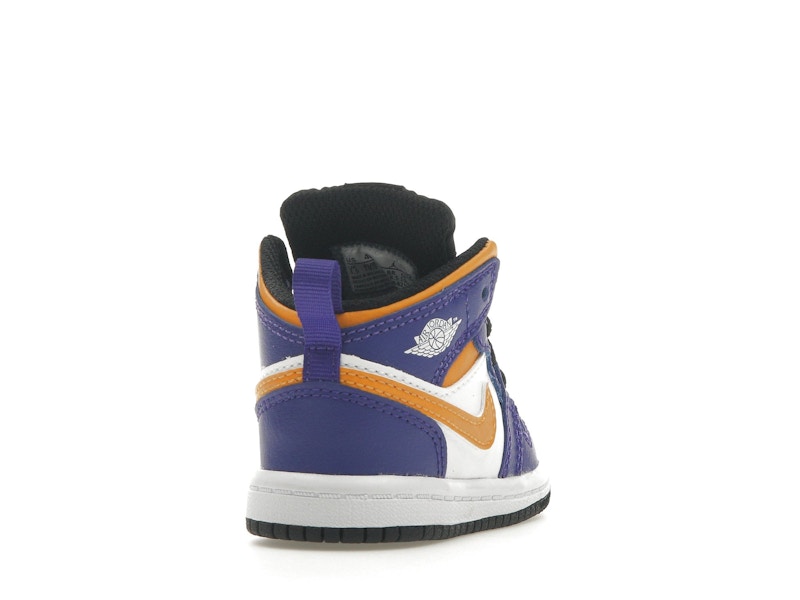 Jordan 1 Mid Lakers (2022) (TD)