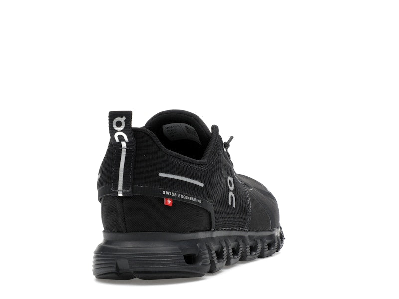 On Running Cloud 6 Waterproof All Black