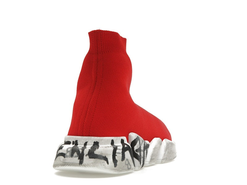 Balenciaga Speed 2.0 Graffiti Red White