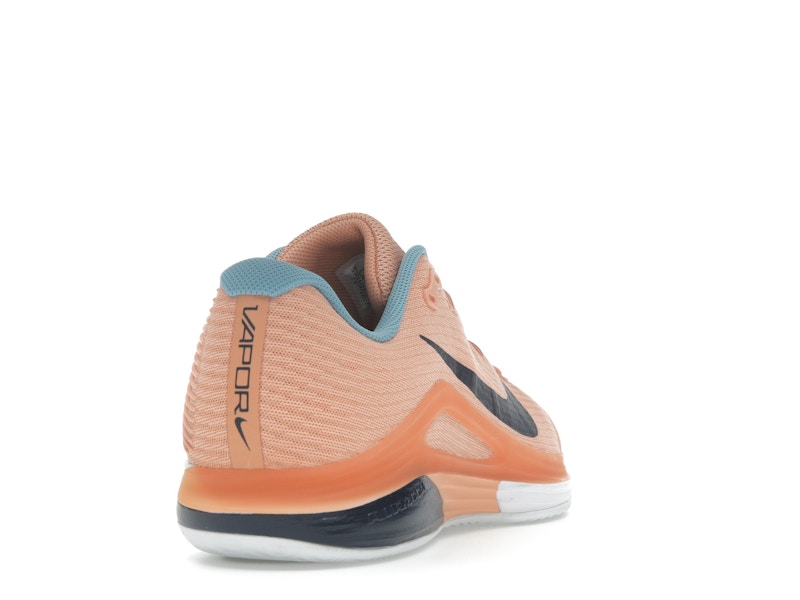 Nike Court Vapor 12 Clay Apricot Agate White Denim Turquoise Obsidian