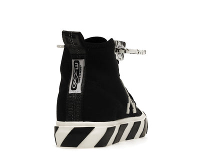 OFF-WHITE Vulcanized Mid Top Black White