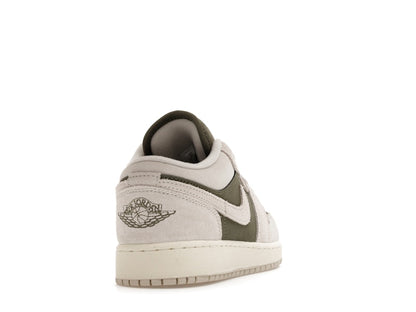 Jordan 1 Low SE Medium Olive Sail (GS)