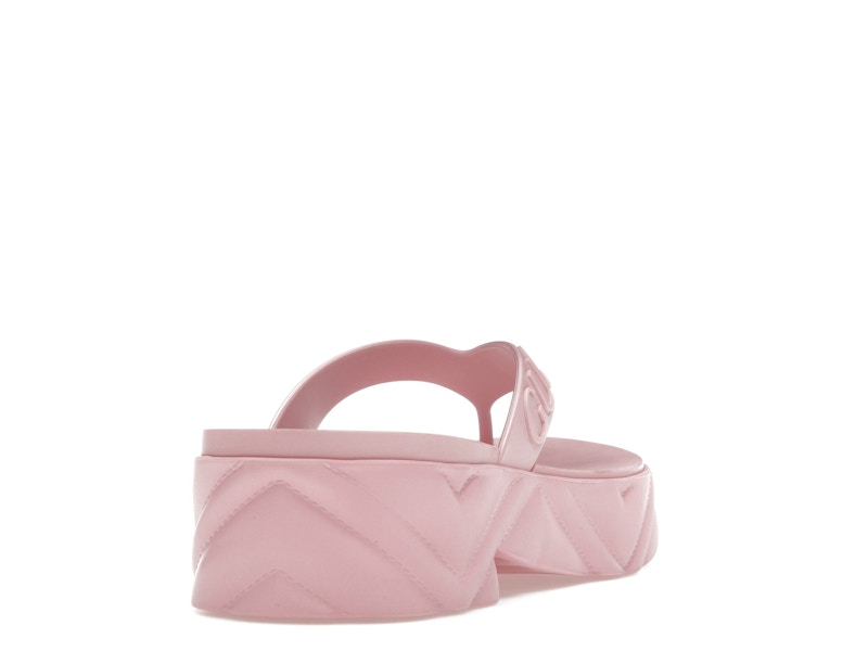 Gucci Thong Platform Sandal Pink (Women's)